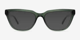 Vogue Eyewear VO5443 Transparent Green Acétate Montures de lunettes de vue d'EyeBuyDirect, with Tinted Lenses
