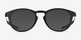 Oakley Pitchman R A Noir Plastique Montures de lunettes de vue d'EyeBuyDirect, with Tinted Lenses