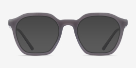 Ray-Ban RB7238 Alice Clear Gray Plastique Montures de lunettes de vue d'EyeBuyDirect, with Tinted Lenses