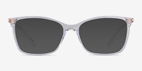 Vogue Eyewear VO5563 Transparent Plastique Montures de lunettes de vue d'EyeBuyDirect, with Tinted Lenses