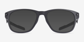 Oakley Cerebral Noir Plastique Montures de lunettes de vue d'EyeBuyDirect, with Tinted Lenses