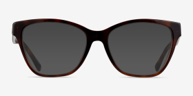 Coach HC6207U Caramel Tortoise Acétate Montures de lunettes de vue d'EyeBuyDirect, with Tinted Lenses