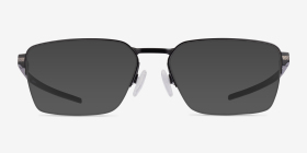 Oakley Sway Bar 0.5 Satin Black Titanium Montures de lunettes de vue d'EyeBuyDirect, with Tinted Lenses