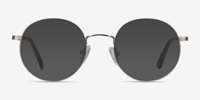 Streetwise Argenté Métal Montures de lunettes de vue d'EyeBuyDirect, with Tinted Lenses