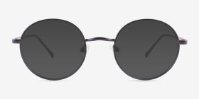Synapse Violet clair Métal Montures de lunettes de vue d'EyeBuyDirect, with Tinted Lenses