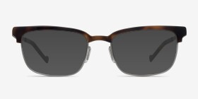 Edgar Écailles Métal Montures de lunettes de vue d'EyeBuyDirect, with Tinted Lenses