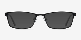 Germantown  Black  Métal Montures de lunettes de vue d'EyeBuyDirect, with Tinted Lenses