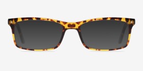 Mandi Écailles Acétate Montures de lunettes de vue d'EyeBuyDirect, with Tinted Lenses