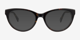 Her Écailles Acetate-metal Montures de lunettes de vue d'EyeBuyDirect, with Tinted Lenses