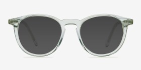 Prism Transparent Acétate Montures de lunettes de vue d'EyeBuyDirect, with Tinted Lenses