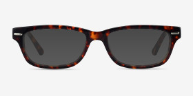 Fairmount Écailles Acétate Montures de lunettes de vue d'EyeBuyDirect, with Tinted Lenses