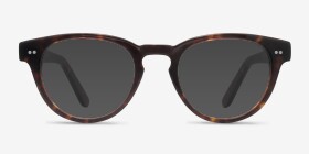 Oversea  Tortoise  Acétate Montures de lunettes de vue d'EyeBuyDirect, with Tinted Lenses