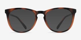 Little Providence Écailles Plastique Montures de lunettes de vue d'EyeBuyDirect, with Tinted Lenses