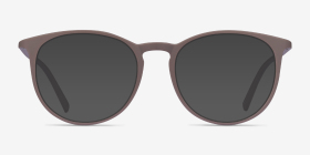 Dialogue Faded Rose Plastique Montures de lunettes de vue d'EyeBuyDirect, with Tinted Lenses