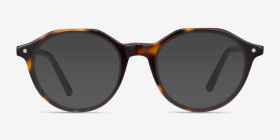 Moby Écailles Acétate Montures de lunettes de vue d'EyeBuyDirect, with Tinted Lenses