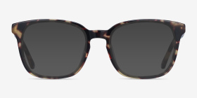 Tower Écailles Acétate Montures de lunettes de vue d'EyeBuyDirect, with Tinted Lenses