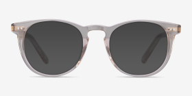 Ona Champagne Acétate Montures de lunettes de vue d'EyeBuyDirect, with Tinted Lenses