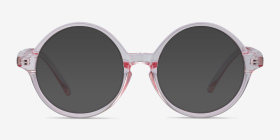 Little Years Rose Plastique Montures de lunettes de vue d'EyeBuyDirect, with Tinted Lenses