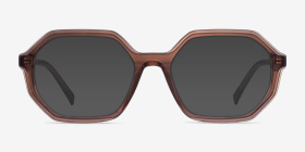 Dream Café Acétate Montures de lunettes de vue d'EyeBuyDirect, with Tinted Lenses