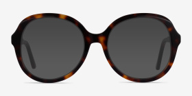 Florescence Écailles Éco-responsable Montures de lunettes de vue d'EyeBuyDirect, with Tinted Lenses