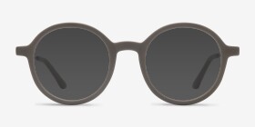 Potter Vert Mat Plastique Montures de lunettes de vue d'EyeBuyDirect, with Tinted Lenses