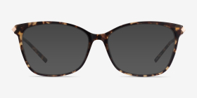 Ashley Écailles Acetate-metal Montures de lunettes de vue d'EyeBuyDirect, with Tinted Lenses