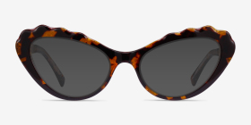 Lingo Écailles Métal Montures de lunettes de vue d'EyeBuyDirect, with Tinted Lenses