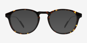 Rise Écailles Métal Montures de lunettes de vue d'EyeBuyDirect, with Tinted Lenses