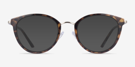 Secure Écailles Plastique Montures de lunettes de vue d'EyeBuyDirect, with Tinted Lenses