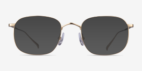 Linus Doré Titanium Montures de lunettes de vue d'EyeBuyDirect, with Tinted Lenses