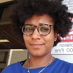 Jasmime Y. - Gray Floral - plastic