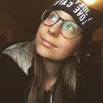 Tiffany A. - Black Tortoise - round - plastic