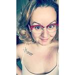 Jordana M. - Red - browline - acetate-metal