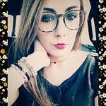 Rachel R. - Pink Floral - round - plastic-metal