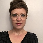 Sharon - Matte Pink - round - metal