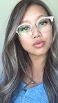 Nancy C. - Pink - browline - acetate-metal