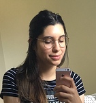 Livia M. F. M. - Brown Golden - round - metal