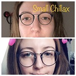 Allison R. - Red/Floral - round - plastic