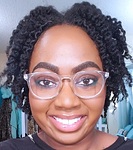 joelle H. - Clear - round - plastic